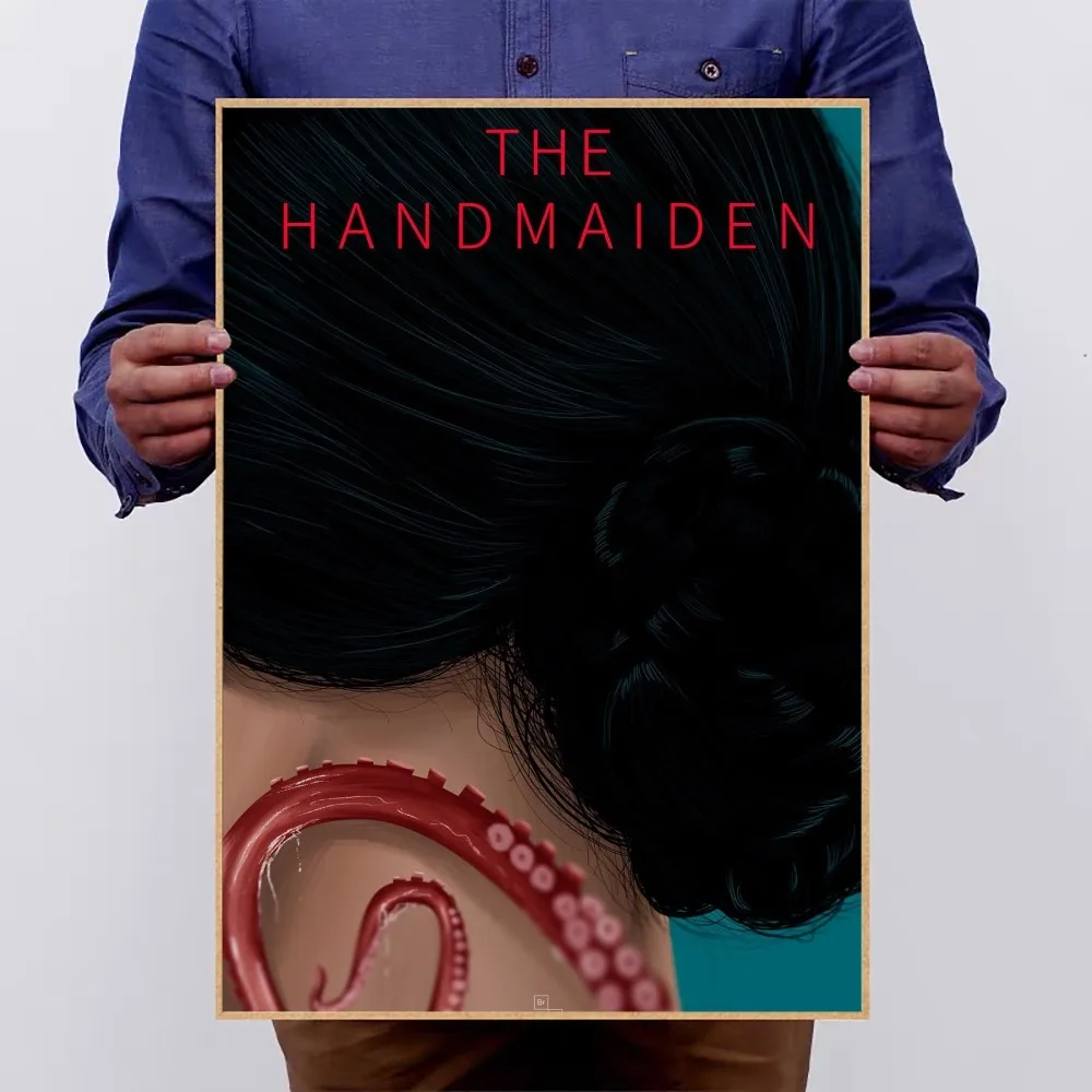 Movie The Handmaiden Poster No Framed Kraft Club Bar Paper Vintage Poster Self-adhesive Wall Art Painting Bedroom Study Stickers