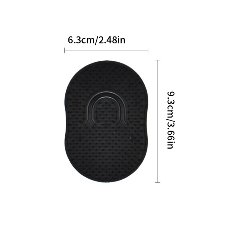 Portable Small round Hair Brush Pocket Comb for Men Travel Scalp Massager Beard And Mustache Grooming Tool