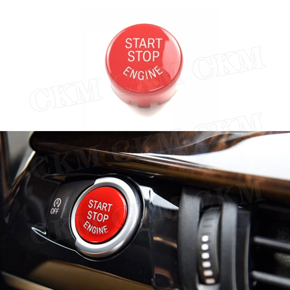 

Car Engine Start Stop Button Trim Cap for BMW F20 F22 F30 F32 F15 F16 M Sport G30 F80 Car Accessories Bodykits