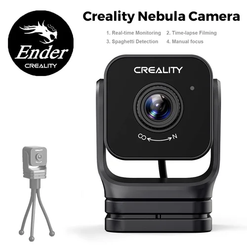 Imagen 1 del producto Cámara Creality Nebula Cámara USB de alta definición con función de visión nocturna de filmación de lapso de tiempo para Ender 3 V3 KE/Halot Mage Pro