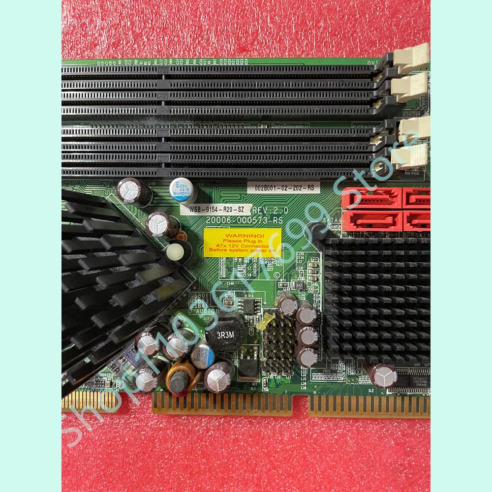 

Industrial Computer Equipment Motherboard WSB-9154-R20-SZ REV 2 0