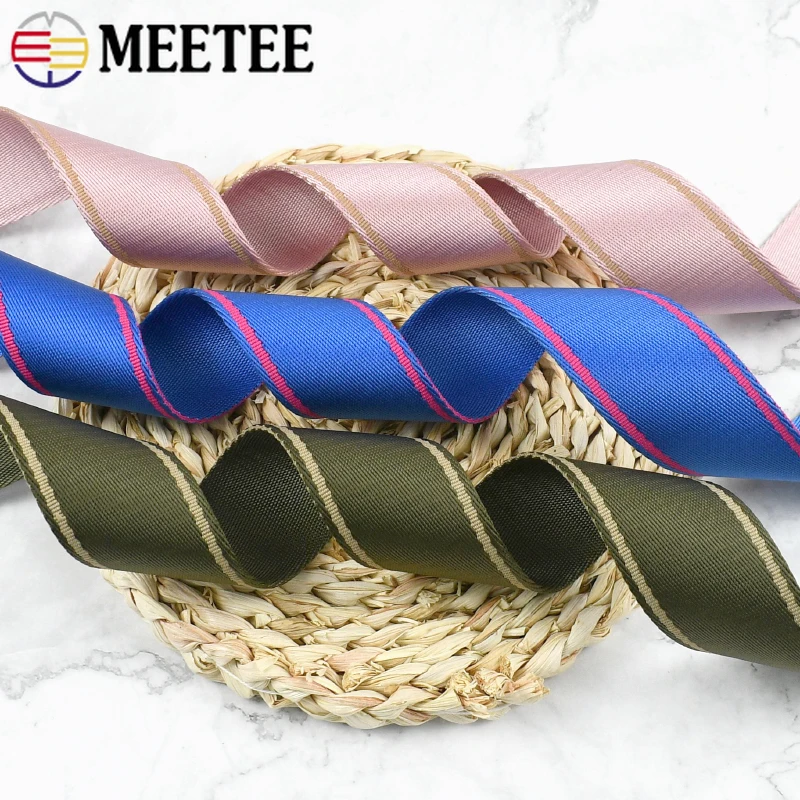 

5Meters 38mm Nylon Webbing Strap Decorative Braid Ribbon Shoulder Bag Straps Belt Sling Luggage Garment Band Sewing Accessories