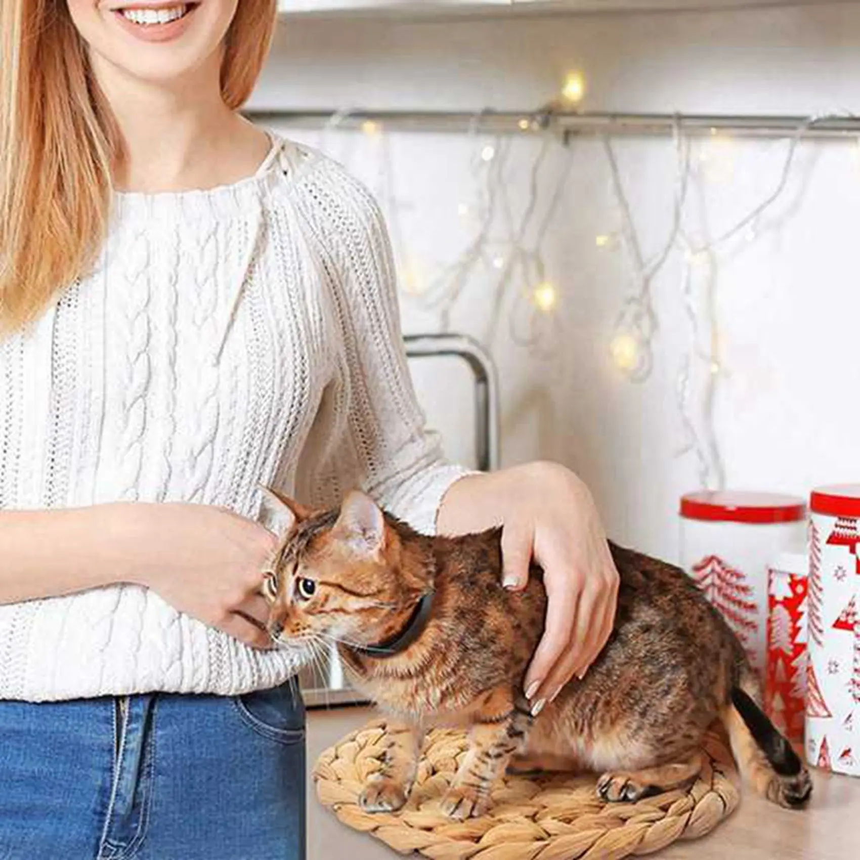 

A53Q-подставки из морских водорослей, прочные подставки из гиацинта ручной работы, набор из 12 предметов, подставки из морских водорослей для напитков, подставки для чашек