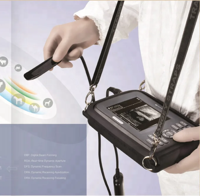 Handheld Scanner Veterinário para Animais, Scanner LCD, V6 Grande Promoção, 5.5"