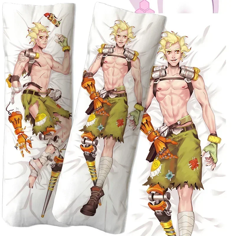 Games Overwatch Games Equal body hug body pillow pillowcase double-sided 3D printing bedding DIY two-dimensional sexy gift