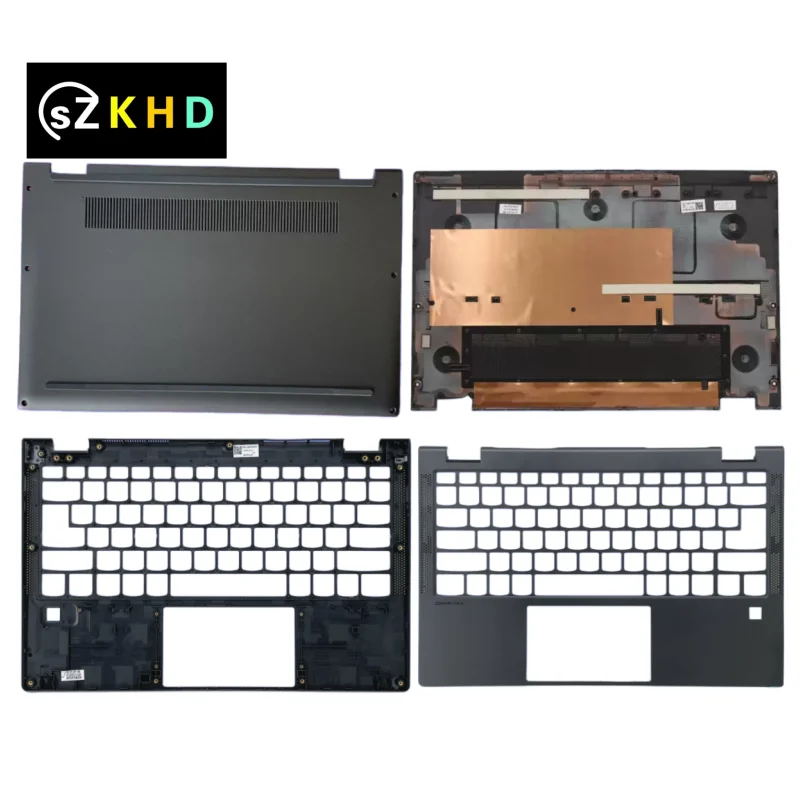 

Original New Base Cover Case Bottom Lower Cover For Yoga C640-13IML YOGA C640-13ITL C Shell Palmrest Upper Case Cover 5CB0W43750