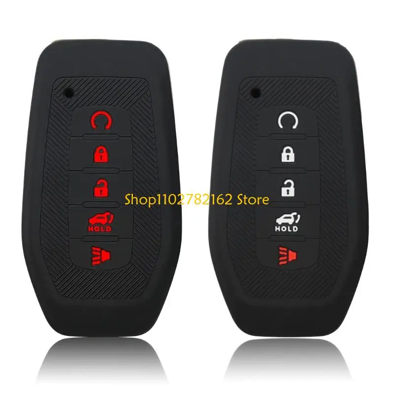 

547B Anti Scratch Silicone Car Case For 5 Button Remotes Variety Of Fit Design