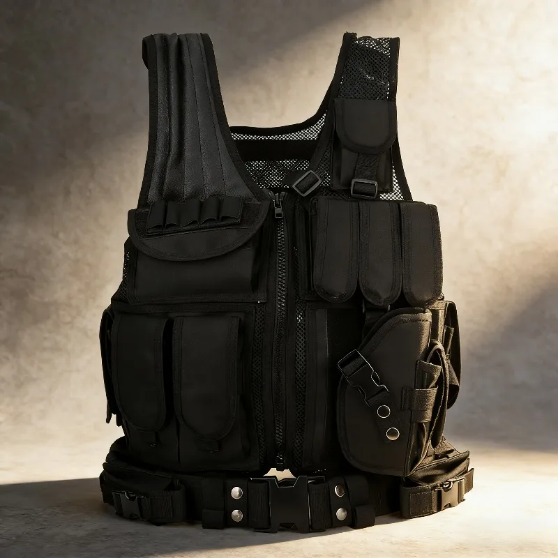 

Tactical Vest Multifunctional Protective Vest Tear Resistant and Wear-resistant Material Tactical Vest Stab Resistant Suit