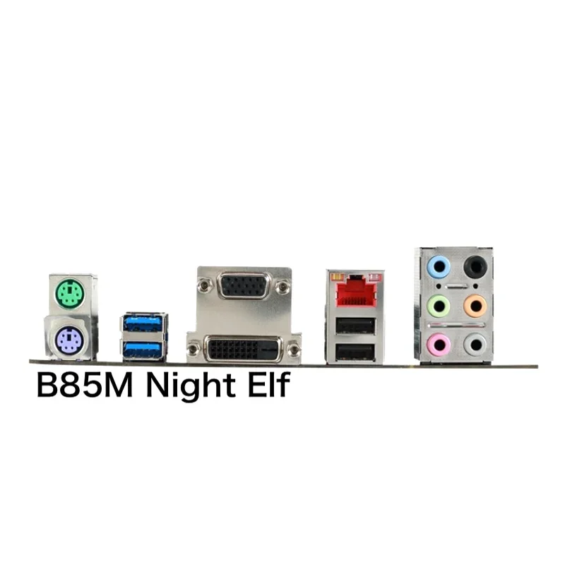 Untuk MSI B85M Night Elf Desktop Motherboard B85 LGA 1150 DDR3 Mainboard 100% Diuji OK Sepenuhnya Bekerja Gratis Pengiriman