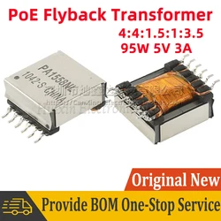 2pcs PA1558NL SMD EFD20 PoE Switching Power Supply Flyback Transformer 95W 5V 3A Flyback 4:4:1.5:1:3.5 High Frequency Wire Wound