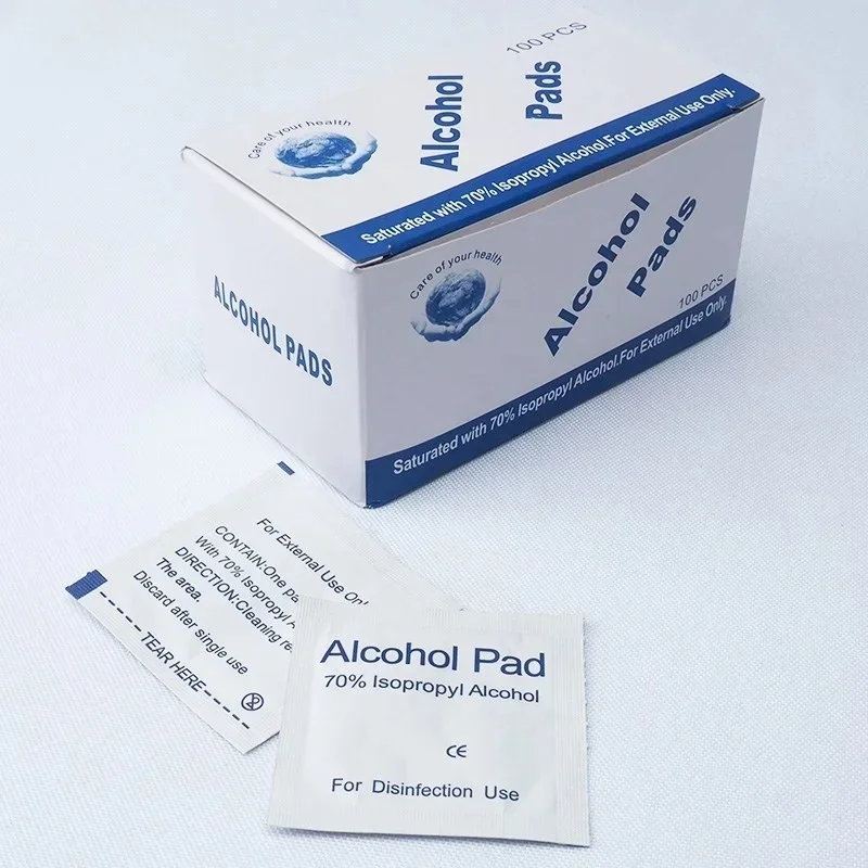Portable 70% Alcohol Disinfectant Wipes