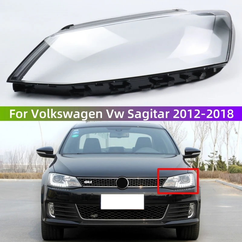 

Для Volkswagen Vw Sagitar 2012 2013 2014 2015 2016 2017 2018, автомобильные фары, крышка фары, замена оригинальных линз