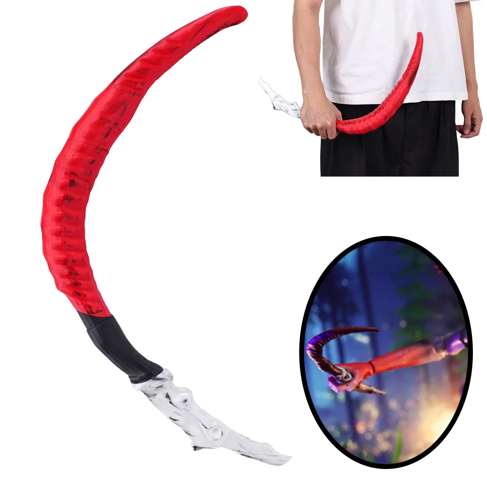 Película Avatar Of Fire Ash 2025 Varang cuchillo curvo accesorios Cosplay espada curva adornos accesorios de disfraz armas Halloween