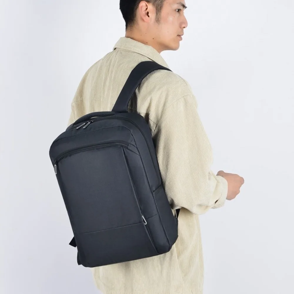 Zaino casual in tessuto Oxford impermeabile multitasche Zaino per studenti di grande capacità Borsa per laptop a tracolla per studenti all'aperto