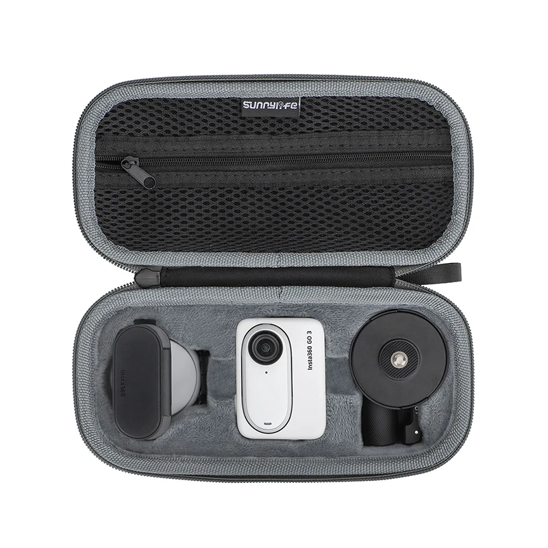 Bolsa de almacenamiento portátil para Insta360 GO 3, funda protectora para pulgar, accesorios de cámara, carcasa protectora a prueba de golpes