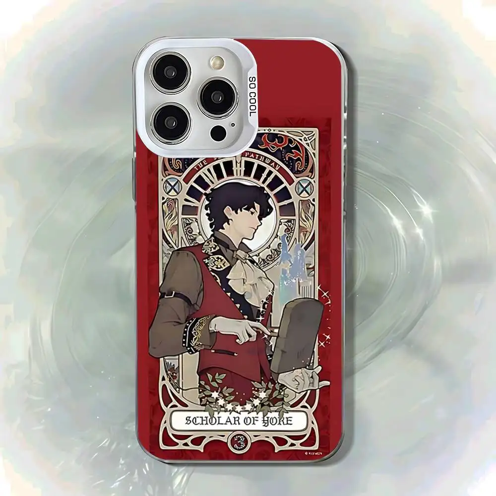 Casing Ponsel L-Lord of M-Mysteries Untuk iPhone 17,16,13,12,X,11,15,14,Pro,Max,Plus,SE4,Air,Mini Putih IMD HD Matte