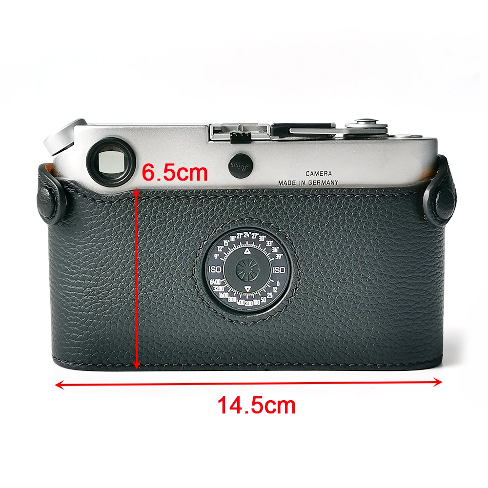 For Leica M6 Genuine Cowhide Leather Camera Bag Protective Case Cover Bodysuit High Quality Handmade Camera Bags Accessories
