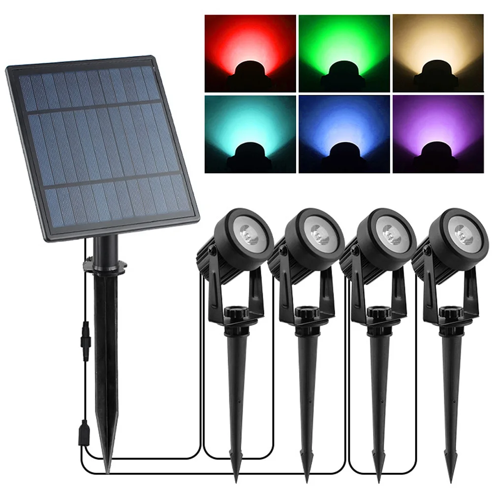 

Solar Ground Lamp Outdoor Super Bright Waterproof Lawn Lamp Landscape Garden Garden Yard Shine Tree Lights