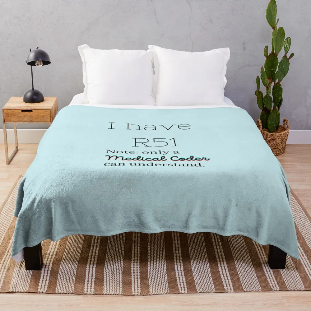 

I have R51-Medical Coder. Throw Blanket valentine gift ideas Fluffy Blankets Large