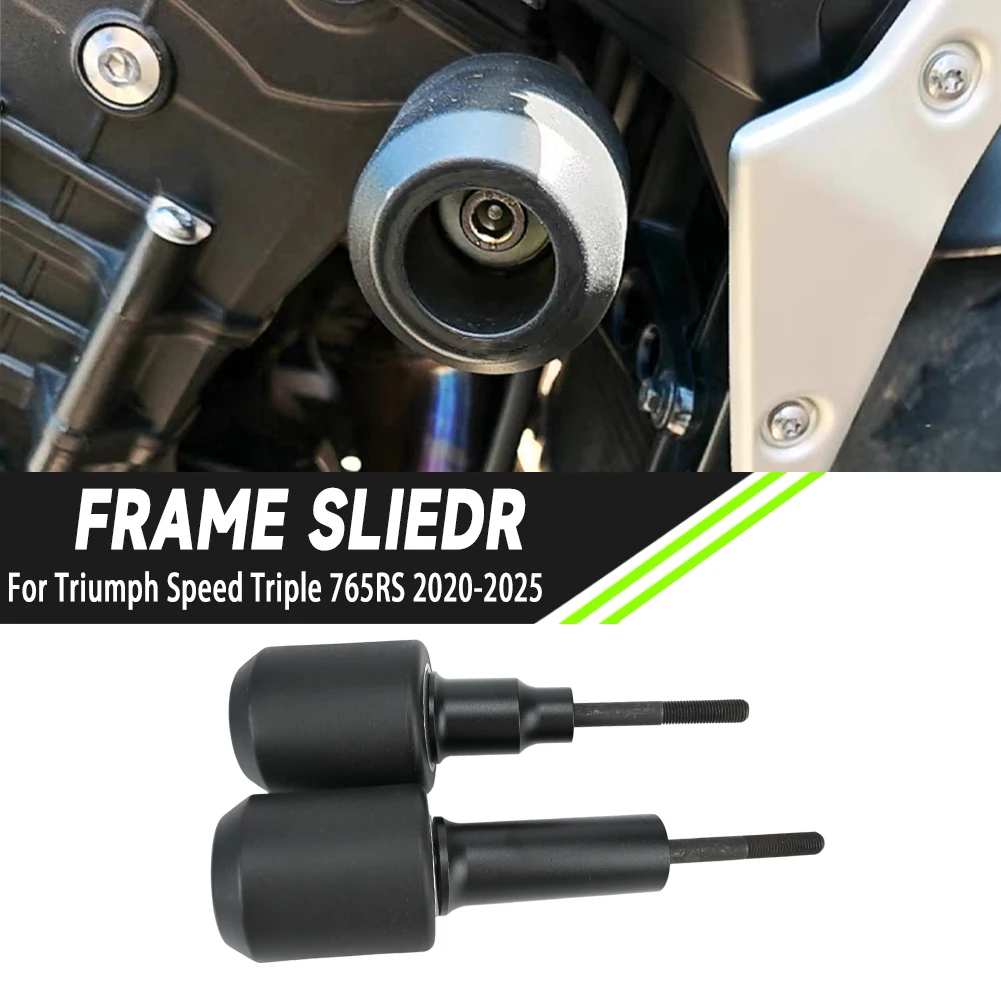 

Для Triumph Street Triple R S RS 765R 765RS 2020 765 R RS часть мотоцикла, аварийные накладки, ползунки для рамы, защита от падения