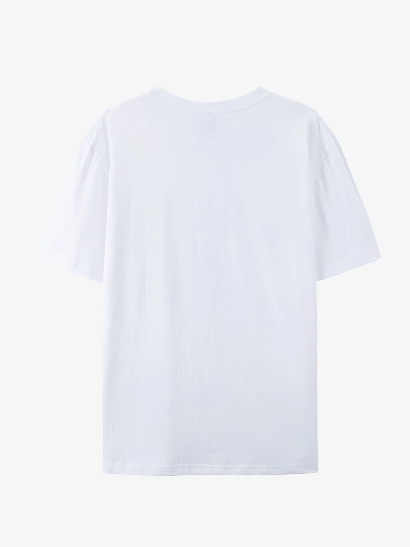 Camicia a maniche corte moda donna vendita calda taglie forti T-shirt stampata con motivo faccina semplice - Adatta per l'uso quotidiano