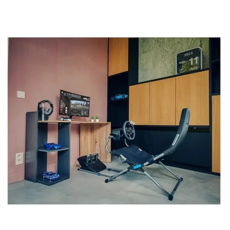 Supporto pieghevole Playseat Challenger X, volante per eulatore da corsa adatto a MasterLogitech