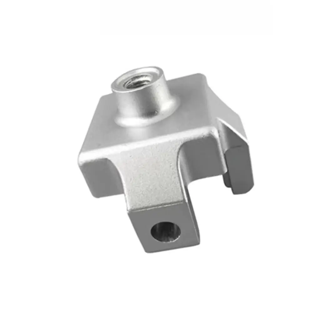 1Pcs M6-M12 Thread Size Caster Foot Wheel Cup Connection Block Aluminum Profile Foot End Connection Block
