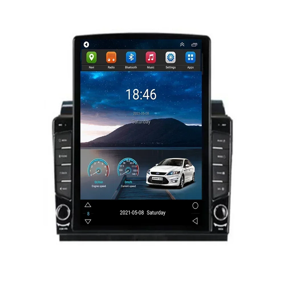 Carplay Android 13 For Fiat Ducato Jumper Boxer 2006-2023 Tesla Type Car Radio Multimedia Video Player Navigation GPS RDS