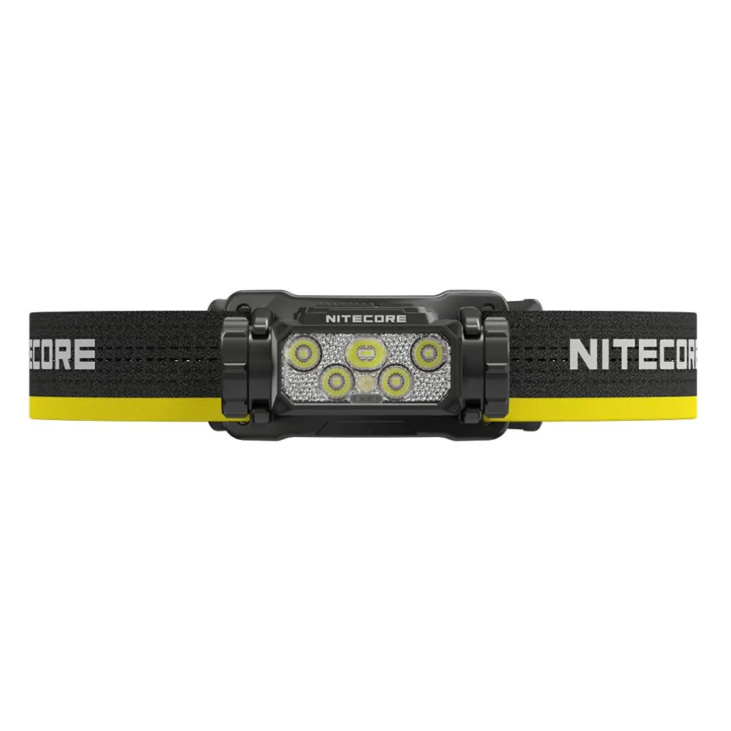 NITECORE HC60 UHE Headlamp 1600 Lumens USB-C Rechargeable Camping Sports Fishing Headlight Bulit-in 4000mAh 18650 Battery