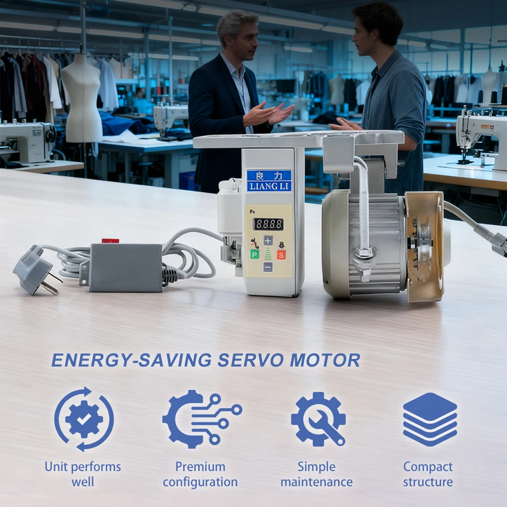 

Энергосберегающий серводвигатель для швейной машины 220 В, промышленный плоский двигатель для швейной машины с прямым приводом и цифровой панелью управления