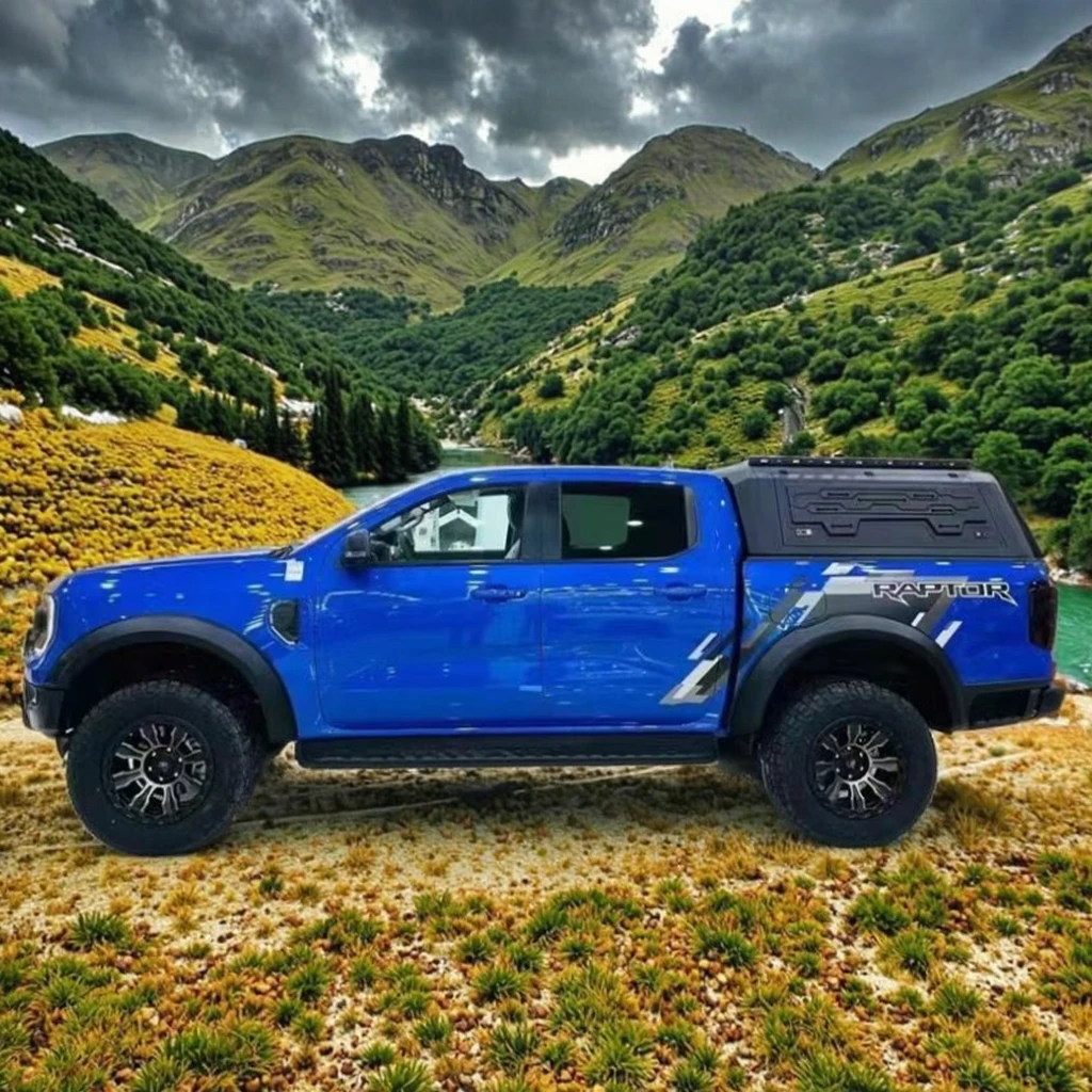 

Ford F-150 5.5-foot Truck Hardtop Roof Canopy, Waterproof Foldable Off-Road Hardtop Tonneau Cover