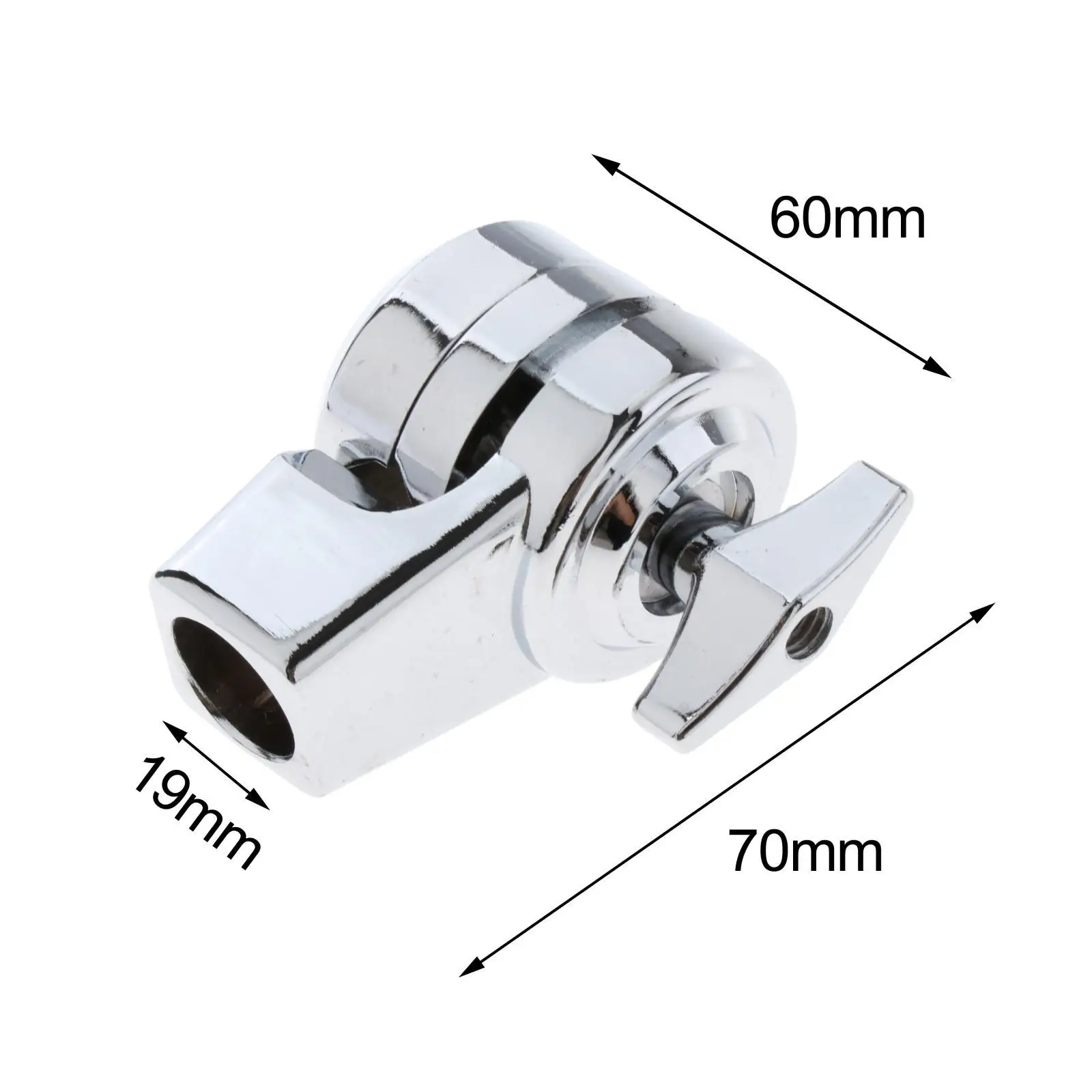 Drum Cymbal Arm Extension Clamp Mount Memory Lock Adapter for Existing Stand Setup