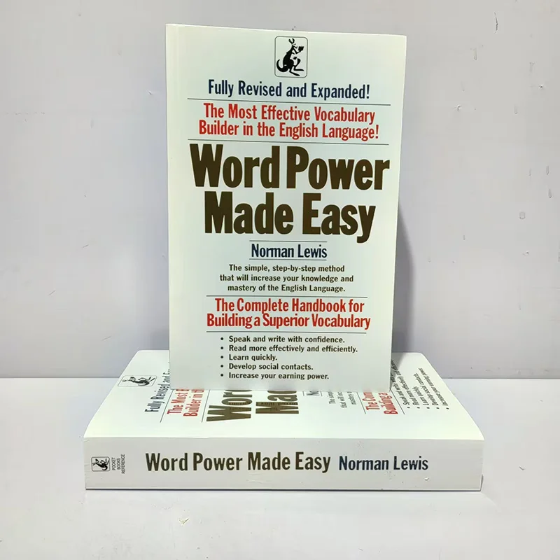 

The Power Of Words English Version Word Power Made Easy Easy Mastery Of Vocabulary English Books Libros Livros