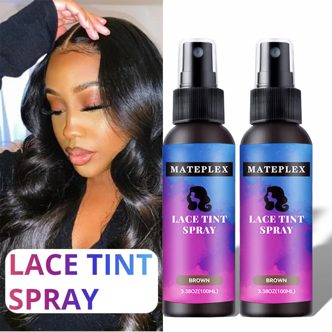 

Lace Melting Tint Spray for Wigs Professional Lace Tint Mousse Waterproof Wig Tint Mousse for Hairpiece Frontal Women Wholesale