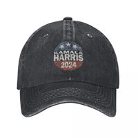 Vintage Kamala Harris 2024 Election Trucker Hat for Men Women Distressed Denim Sun Cap Joe Biden Outdoor Summer Gift Hats Cap