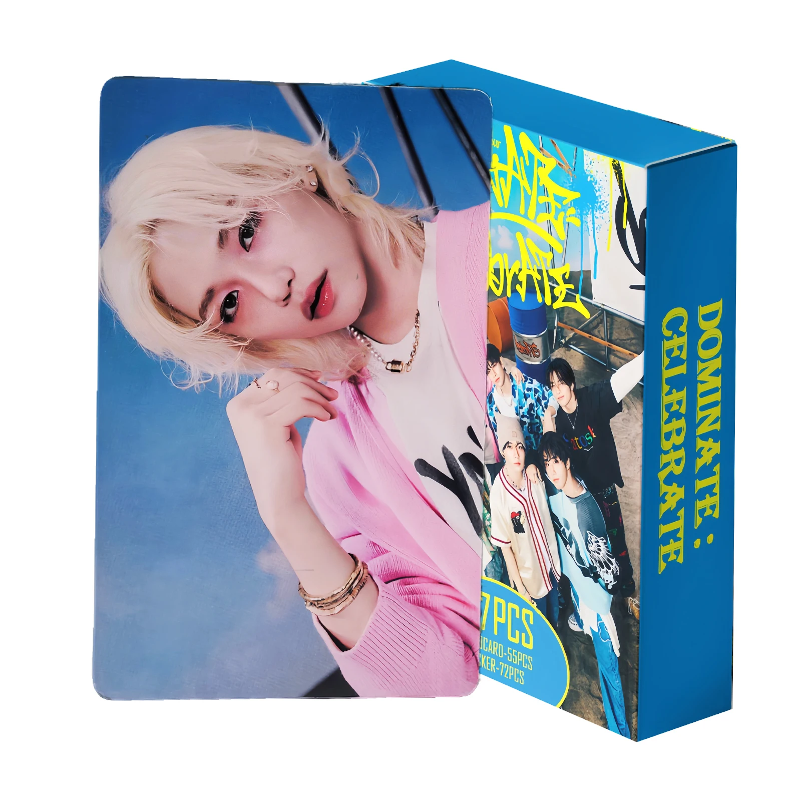 

KPOP Star Stray Kids Photocards 127PCS dominATE celebrATE Photo Card Set StrayKids World Tour Lomo Merch Card Gift for STAY Fans