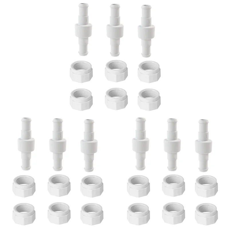 

Поворотный шланг для чистки бассейна ABUL D20 и комплект гаек для шланга D15, замена для очистителя бассейна Zodiac Polaris 280 180 380 3900 (27 шт.)