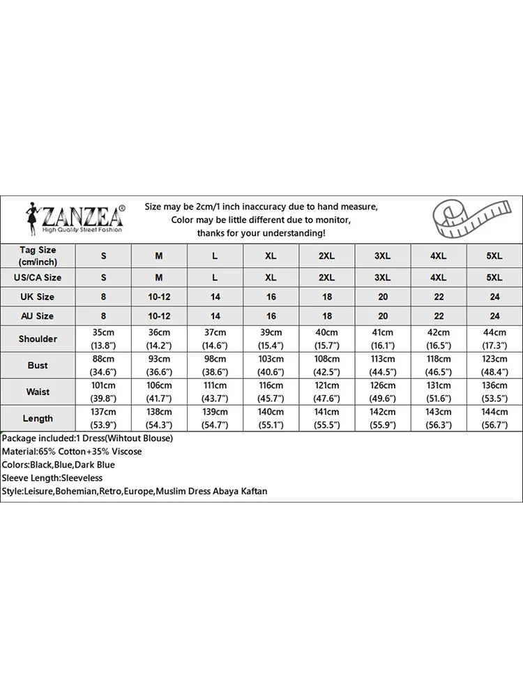 فستان أنيق للربيع والصيف من ZANZEA عباية إسلامية فساتين حجاب للنساء بدون أكمام وياقة مربعة فستان صيفي قفطان رداء نسائي