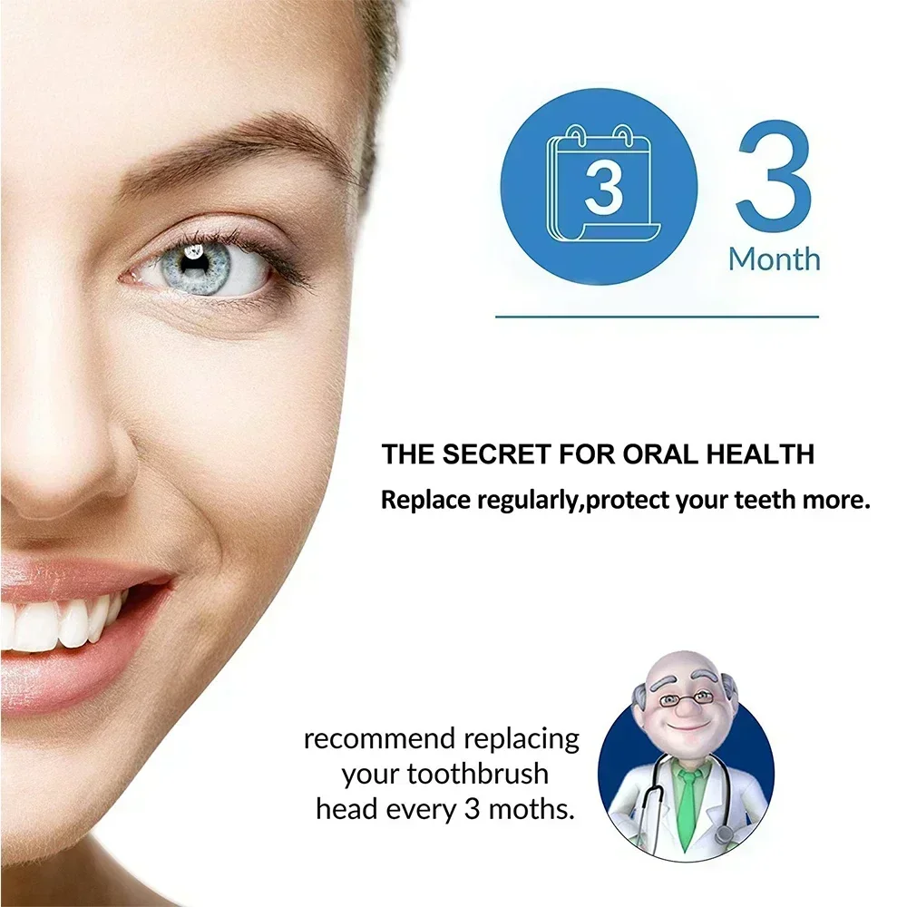 교체용 칫솔 헤드, Braun Oral-B 정밀 깨끗한 칫솔 교체 브러시 헤드, 20 개