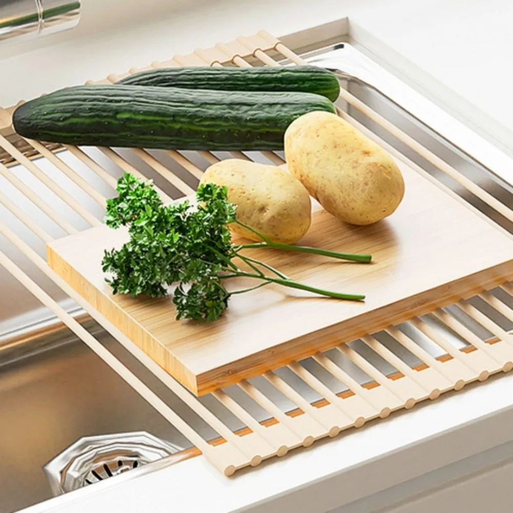 

Складная силиконовая дренажная подставка, термостойкая, нескользящая, для раковины, экономит место, многофункциональная, складная в рулоне.