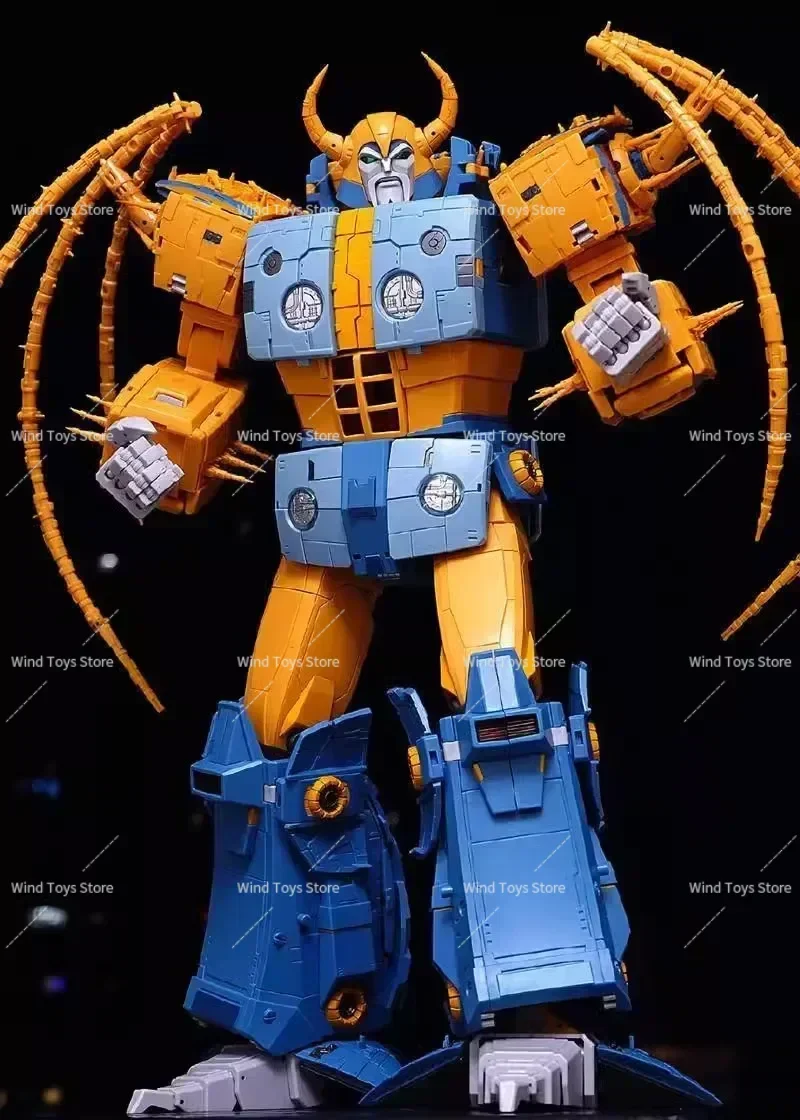 Auf Lager Transformation 01-STUDIO CELL 01S01 Unicron 01S01F Primärfarbe Nachdruck Actionfiguren Spielzeug Geschenk Sammlung