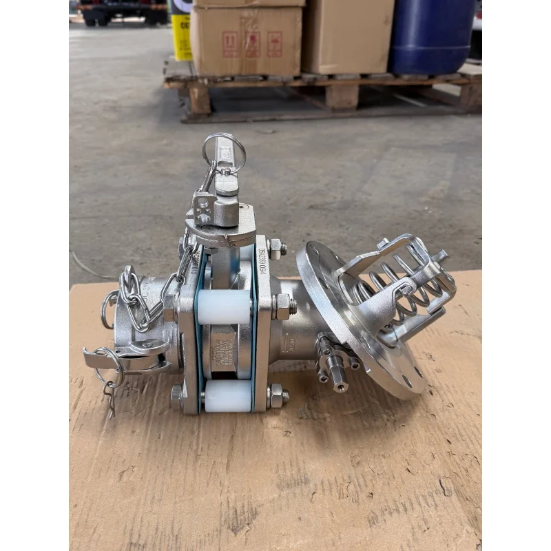 

Stainless Steel Angle Valve Safety Unloading Valve for Tanker and Storage Vessel