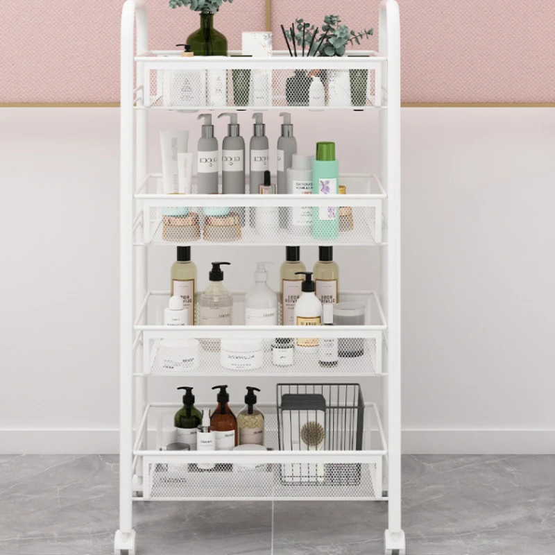 Werkzeug Kosmetik Salon Wagen trinken Friseur Maniküre Salon Wagen Utility Cart Service Werkzeug wagen Schönheits möbel yn50st