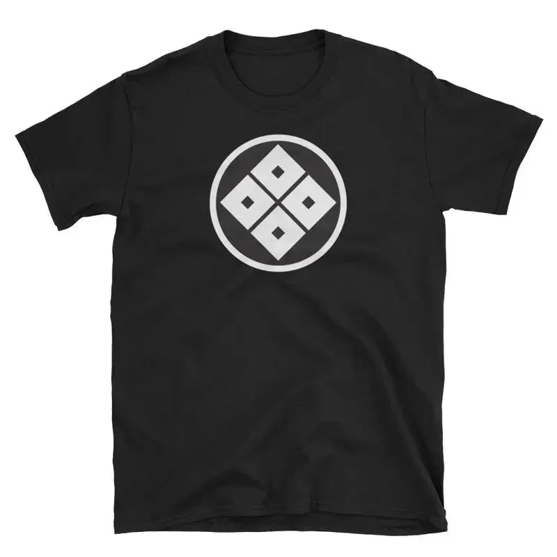 Kamei Kimura Sasa Japanese Kamon Emblem Symbol T shirt