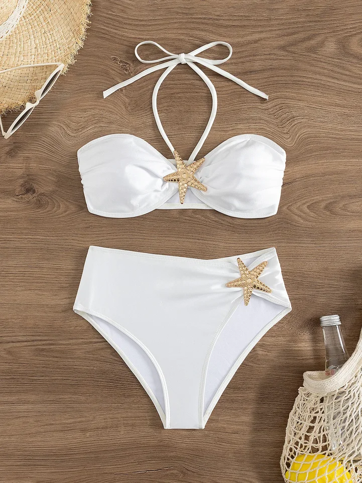 Lucky Starfish Swims ビキニ ホワイト S862241127f184094a4ae8d34dd334
