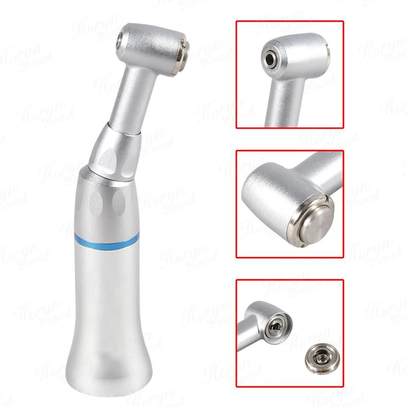 1:1 Push Button Outer Water den tal Low Speed Surgical Handpiece Contra Angle