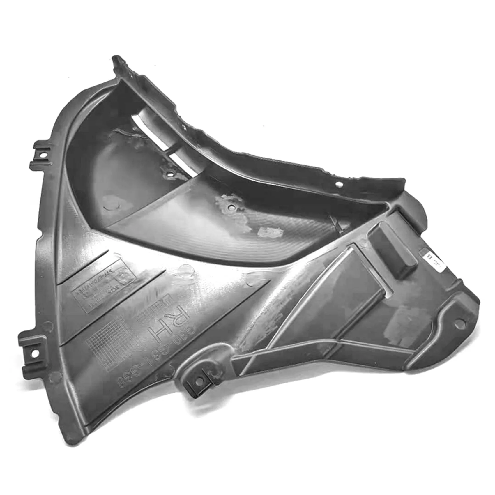 

A57E-1Pair Front Splash Shield Inner Fender Liner Triangle Board 51757340743 51757340744 For-BMW 528Li 530Li 5' G30 G31 G38