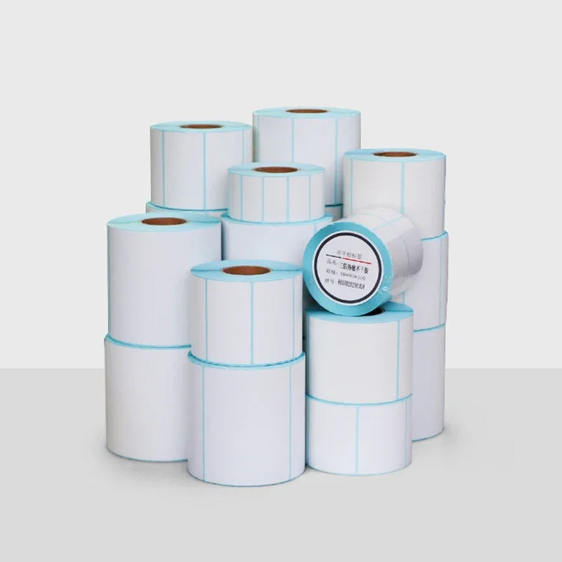 Roll type Thermal Paper 100 80 60 50 40 30 Foldable Surface Express Single Self-adhesive Label Sticker