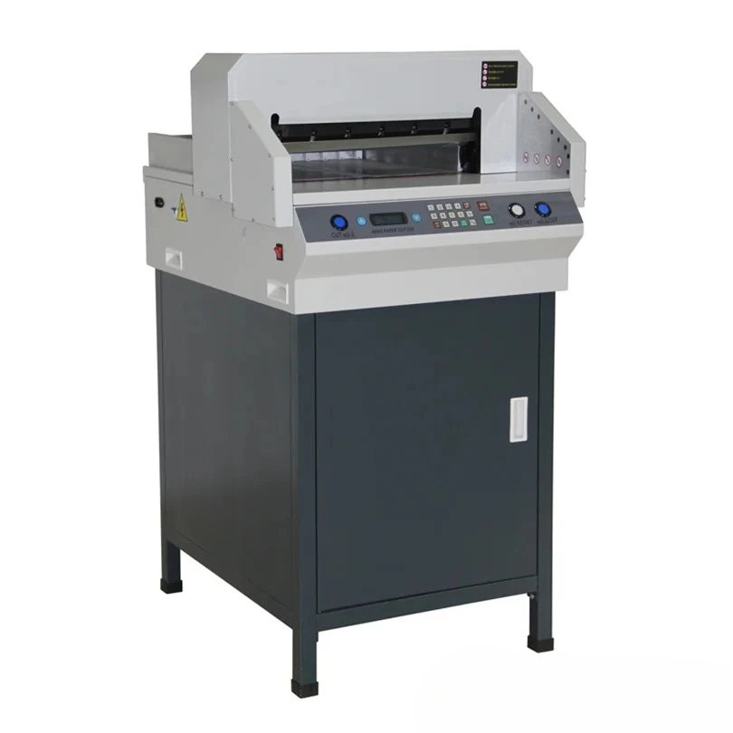 

Automatic Programming Control Electric Paper Cutter 4660 Guillotine 460 with LCD Screen
