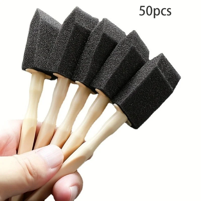 Super Sale 50pcs Car Air Vent Cleaning Brush, A Fine Cleaning and Dust Removal Tool, Car Interior Air Vent Cleaning Brush Set.